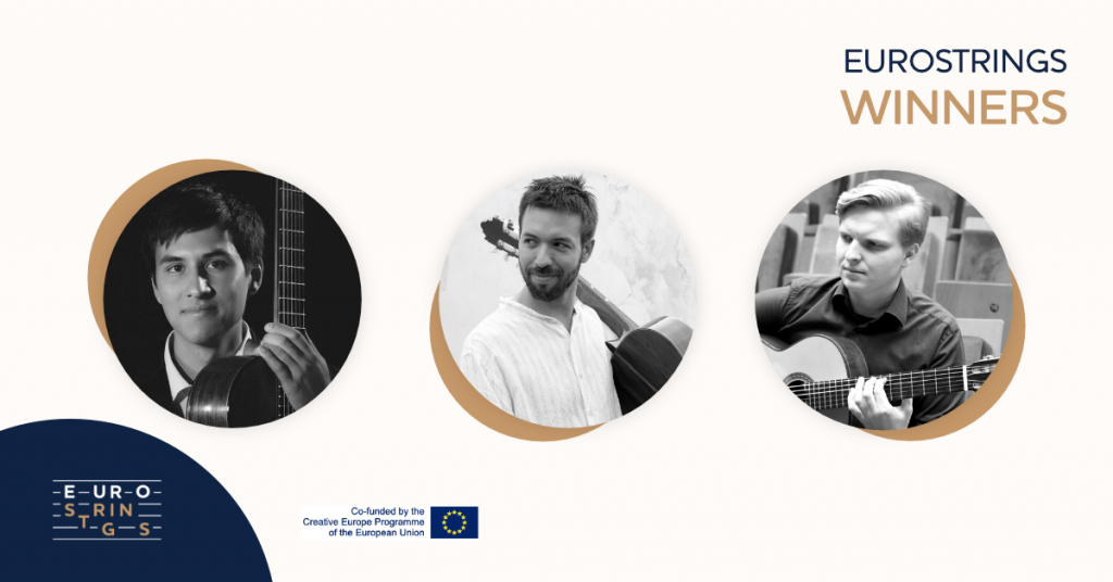 EuroStrings Winners - Jesse Flowers, Nicolas Kahn and Mateusz Kowalski Facebook