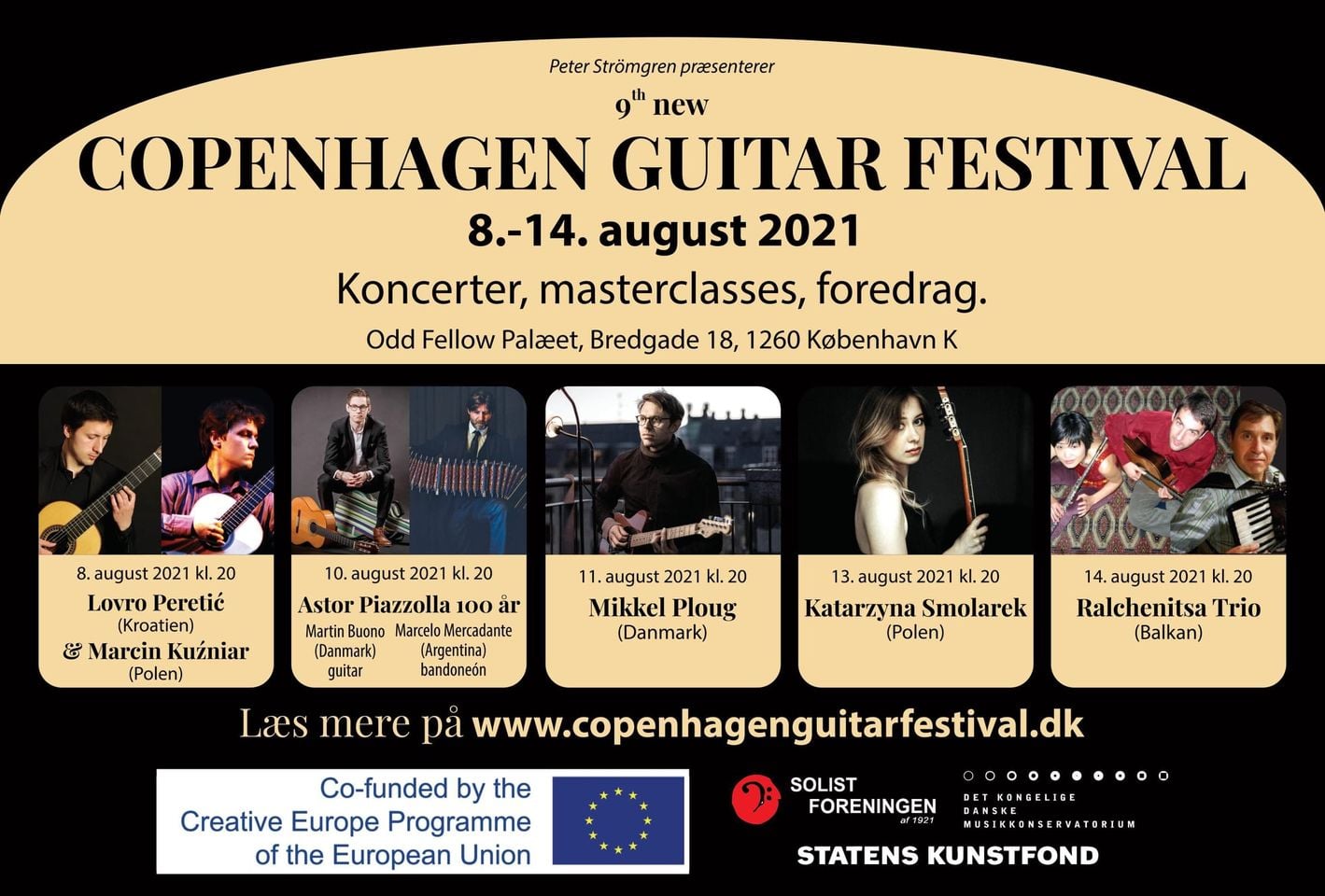 Copenhagen Guitar Festival Hosts Lovro Peretic And Marcin Kuzniar For Its 9th Edition Eurostrings