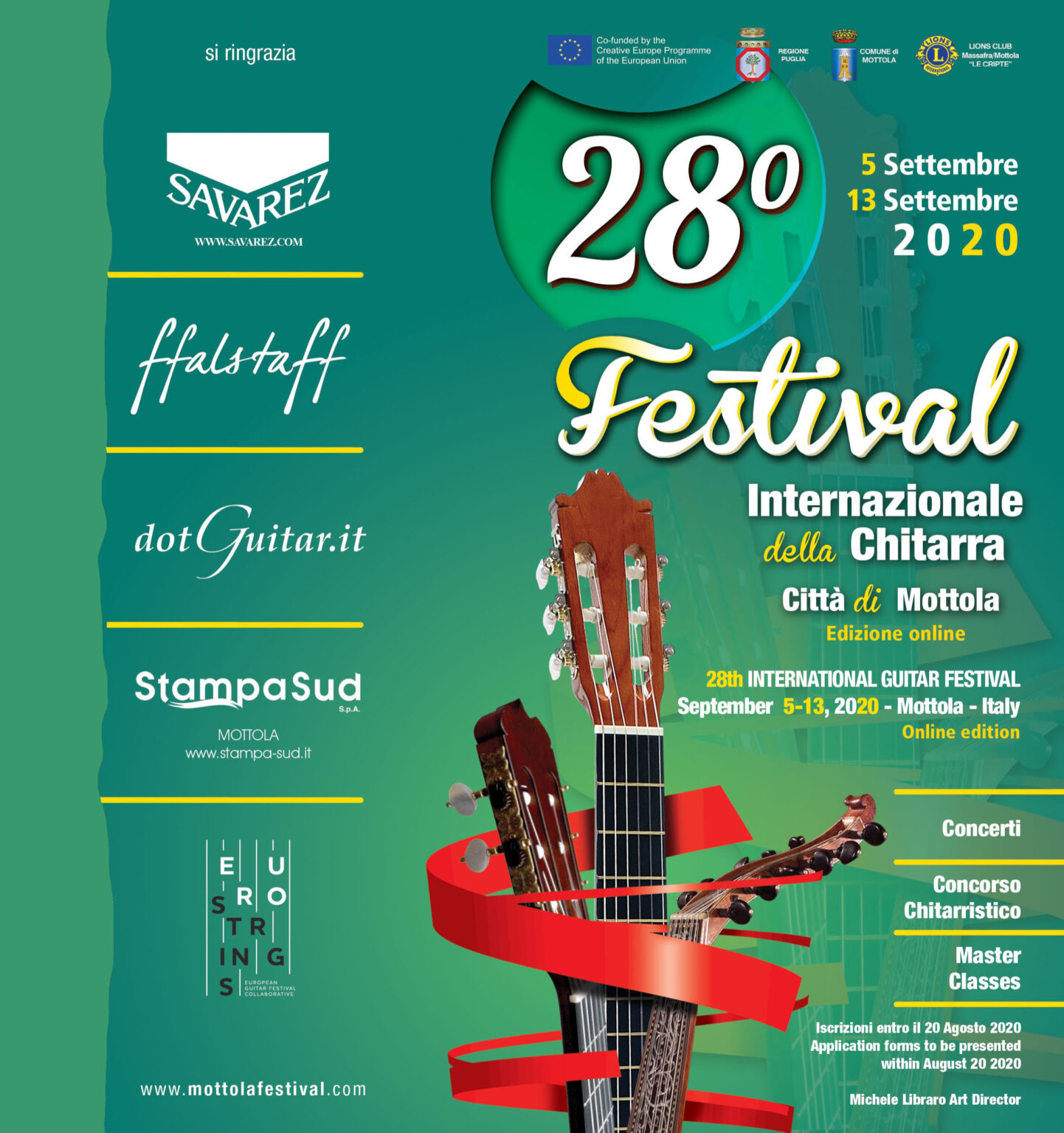 International Guitar Festival and Competition City of Mottola 2020